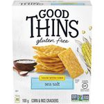 Good Thins, Sea Salt, Gluten Free Corn Crackers, 100 g