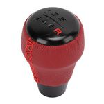 08u92TEA Shift Knob for Civic Type R 2017-2019, Gear Shift Knob Shifter Artificial Leather Replacement