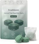 Spider & Rodent Repellent Balls | Activated with Ginger Oil & Peppermint Oil - Humane & Pet Safe Pest Repellent Balls for Rodents, Spiders and Cockroaches - Indoor and Outdoor Use (Pack of 12)