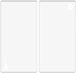 Briartw 1 Pair Cutting Pads for Mini Die Cutting Machine-Clear Polycarbonate Plastic Cutting Plates-Transparency Acrylic Cutting Pads Die Cutting Plates for Embossing Crafting