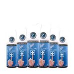 MyOxy Portable Oxygen Can - Family Pack of 6 Cans Canister of Clean Oxygen with Inbuilt mask, Canned Oxygen for Hiking, Altitude, Late Nights (35.4 Litres, Pack of 6)