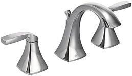 Moen Voss Chrome Two-Handle Adjustable Widespread Bathroom Faucet Trim Kit, Valve Required, T6905