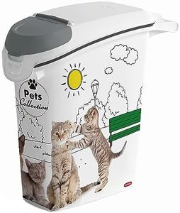 Curver PetLife Boîte à litière pour Chats 10 kg 50 x 23 x 49 cm Poignée Pratique