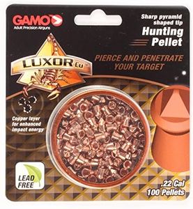 Gamo Luxor CU 632282154 Sharp Pyramid Hunting Pellets 0.22c