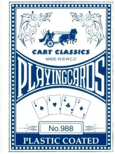 Cart Classics Plastic Coated Playing Cards