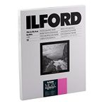 2 Pack : Ilford Multigrade IV RC Deluxe Resin Coated VC Variable Contrast - Black and White Enlarging Paper, 8x10 inches, 25 Sheets, Glossy Surface (116 8190) Pack-2