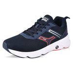 Campus Men's Hurricane Navy/RED Running Shoes - 7UK/India 6G-842