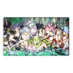 New Mlikemat Playmat Traptrix Deck TCG CCG OCG Trading Card Game Mat with Zones + Free Bag (ZD039-869-A)