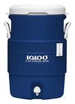 IGLOO Outdoor Seat Top Beverage Cooler, Blue, 18.9 Liter