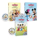 Moonlite Storytime Storybook Reels, 3 Story Set, Mickey and Friends, Digital Stories for Projector, Toddler Early Learning