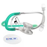 MDF® Dual Head Lightweight Stethoscope - Translucent Green (MDF747I-AN)