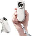 Diveblues Portable Handheld Turbo Fan Rechargeable, High-Speed Mini Turbo Fan, LED Display, Up to 8 Hours, 5 Wind Gear, Travel Hand Held Fans for Outdoor, Holiday, Gifts for Women(Turbobear)
