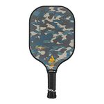 JOOLA Journey Pickleball Paddle – Fiberglass Graphite Surface for More Power – Lightweight Pickleball Paddle w/Increased Control - Multiple Colors & Designs - USAPA Approved - Camo 10mm