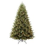 Puleo International Pre-Lit 7.5' Westford Spruce Artificial Christmas Tree with 700 Lights, Green