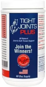 TIGHT JOINTS PLUS - All Natural Joint and Soft Tissue Support for Horses 2lbs - 60 Day Supply