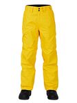 Two Bare Feet Men's and Women's Unisex Waterproof Trousers - Adults Salopettes for Hiking, Outdoors, Snowboard & Ski (Claw Hammer, Sun Yellow, Large)