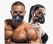 Workout Mask 3.0, Exercise Mask Unisex D-Moss with 16 Adjustable Breathing Levels, Training in High Altitude Elevation Simulation, Increase Cardio Endurance Gym Fitness with Case Black