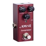 lotmusic Compressor Electric Guitar Effects Pedal Mini Single Type DC 9V True Bypass (Vermilion)