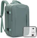 Xkdoai for Ryanair Cabin Bags 40x20x25 Underseat, with TSA Approved Bag, Travel Backpack Cabin Size Travel Bag Carry-ons Hand Luggage Bag Flight Bag for School Office