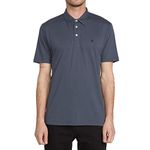 Volcom Men's Banger Polo Shirt, Charcoal, X-Large