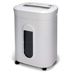 Aurora AU1060MA Professional Grade 10-Sheet High Security Micro-Cut Paper and Credit Card Shredder/ 60 Minutes/Security Level P-5, White, AU1060MA 10-Sheet High Security Microcut