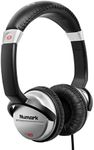 Numark HF125 | Portable Professional DJ Headphones with 6ft Cable, 40mm Drivers for Extended Response & Closed Back Design for Superior Isolation