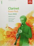 Clarinet Exam Pack from 2022, ABRSM Grade 1: Selected from the syllabus from 2022. Clarinet Part, Piano Accompaniment, Scales & Sight-Reading (ABRSM Exam Pieces)