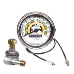 Tacho Gauge & Angle Drive Unit & Rev Cable Replacement for Fordson Major Power Super Tractor