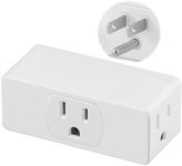 Multi Plug Outlet Extender 1pack, Multiple Outlet Splitter, 3 Outlet Grounding Wall Adapter, Multi Plug Wall Outlet, Multiple Plugs in One Outlet, Cruise Essentials, Electrical Wall Outlet Splitter