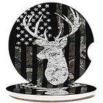 Camo Camouflage Car Coasters for Dr