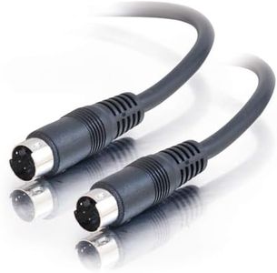 C2G 40915 Value Series S-Video Cable, Black (6 Feet, 1.82 Meters)