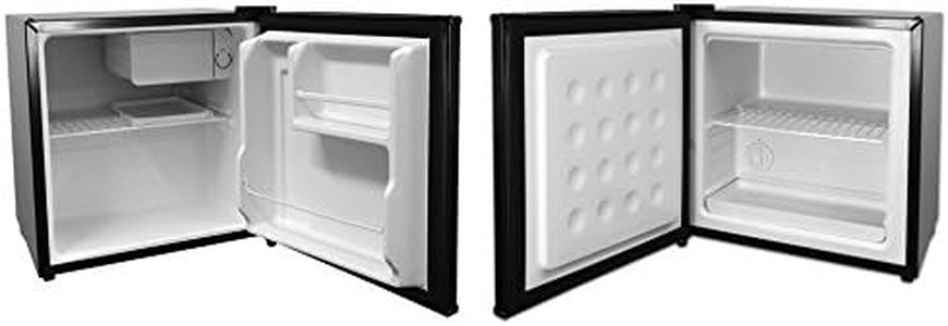Cookology Mini Fridge & Freezer Pack - Perfect for Students, Bedrooms and University with Low Noise, Low Energy and Drinks Chiller in Black (79L Total Capacity)