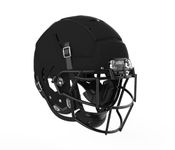 Schutt F7 VTD Collegiate Football Helmet, EGOP NB VC Facemask Attached, X-Large, Matte Black