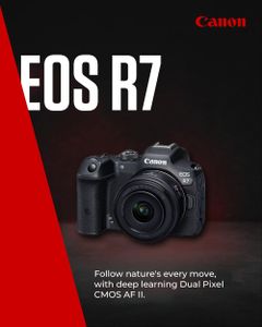 Canon EOS R7 Mirrorless Camera Body – 32.5MP