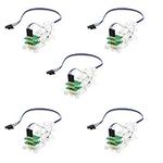 AZDelivery 5 x 4 Pin Programmer Electrical Tool I2C OLED Module Module Test Tool PCB Test Fixture 1 * 4P Gold-plated Probe Used to Test Module Board Upload Code