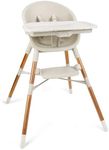 Skip Hop Baby High Chair 4-in-1 Convertible High Chair, EON, Oat