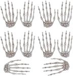 5 Pairs Halloween Skeleton Hands Re