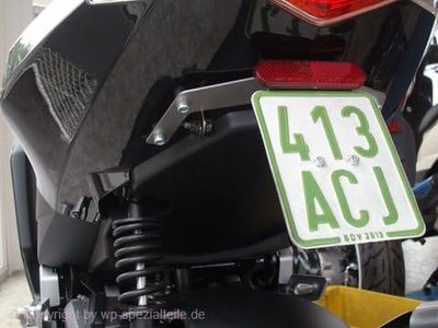 Soporte para placa de matrícula para moto Speedfight 3 y 4 de (50 cc, WRC LC 307 LAC RS AC Le Mans Darkside Iceblade)