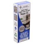 White Tones - Quartz Worktop Repair Kit White - Quartz, Marble, Granite, Acrylic, Porcelain Worktop Chip Repair Kit - White Quartz Chip Repair Kit - HIMG Surface Repair