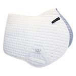 Woof Wear Pro Close Contact Saddle Pad WS0005-WHWH-FS - White - Anatomic shaping with high wither design