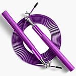 Purple Speed Jump Rope for fitness 