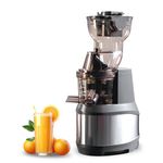 Hafele MAGNUS Cold Press Slow Juicer, 83mm Wide Chute, All-in-1 Fruit & Vegetable Juicer, 35RPM Speed for Max Nutrition, Reverse Function for Easy Clean, Stainless Steel Body, BPA Free Container,250W