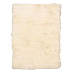 Linon Flokati 3-Foot by 5-Foot Rug, 4000-Gram, Natural