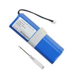 TIIANTE Battery Replacement for Ecovacs Deebot T8 T8+ T9 T9+ Deebot Ozmo 950 T10 T9 DX65 DX93 DX96 X1 Omni X1 Turbo X1 Plus DBX11-11/21 DLX11-21/61 Vacuum Cleaner 201-1913-4201 S10-LI-144-5200