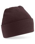 Beechfield Original Cuffed Beanie Colour=Chocolate Size=O/S