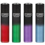 4 x Clipper Lighters DEEP GRADIANT Gas Lighter Refillable YOU GET ALL 4 NEW UK