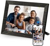 10.1 Inch WiFi Digital Picture Frame,1280x800 HD IPS Touch Screen,Electronic Photo Frame for Gifting, 32GB Storage,Auto-Rotate,Wall Mounted,Share Moments from Phone and Send Wishes via Uhale App