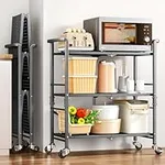 FSLGWRK Microwave Stand Cart Bakers