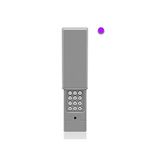 Garage Door Opener keypad Keyless Entry Works for Chamberlain LiftMaster Purple Learn Button,3 Channels