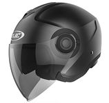 HJC Motorcycle helmets i40 SEMI MAT Black/SEMI FLAT BLACK, Black, M